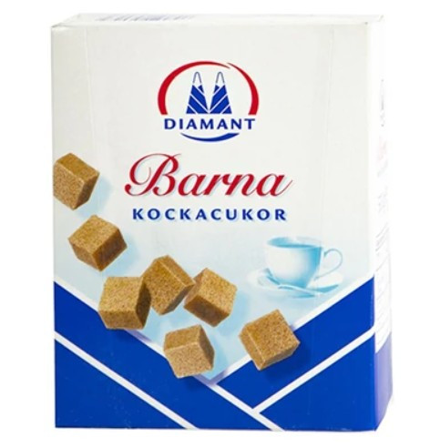 Diamant Barna kockacukor 500g