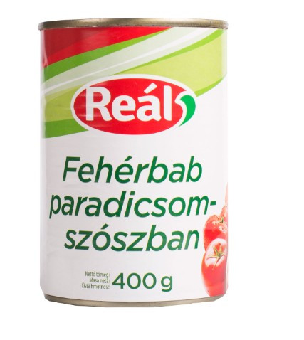 Reál Fehérbab paradicsomban 400g