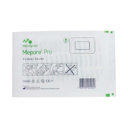 Mepore Pro steril sebtapasz vízálló 9x15cm 1x