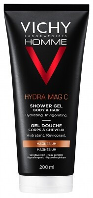 Vichy Homme Hydra Mag C tusfürdő férfiaknak 200ml