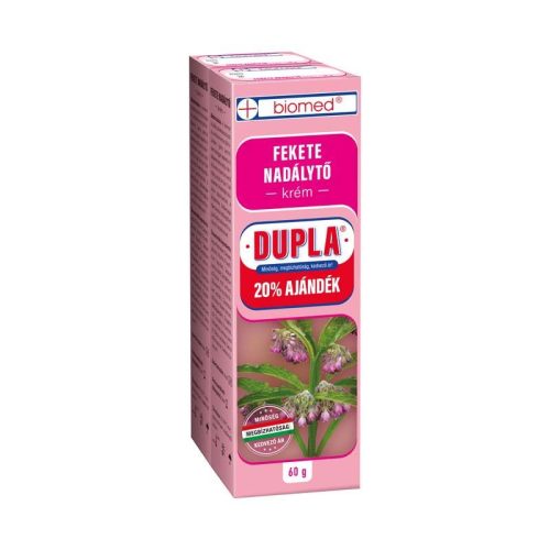 Biomed Fekete nadálytő krém dupla 2x60g