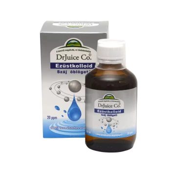 Dr Juice Ezüstkolloid száj- és toroköblítő 200ml