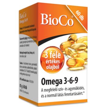 Bioco Omega 3-6-9 lágyzselatin kapszula 60x