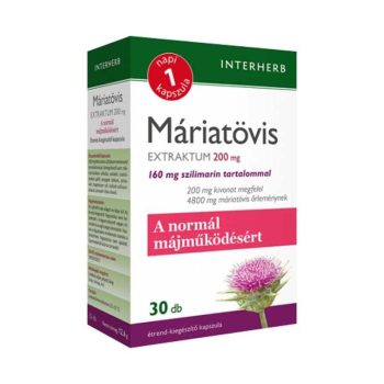Interherb Napi 1 Máriatövis extraktum kapszula 30x