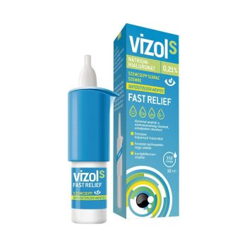 VIZOL S 0,21% szemcsepp száraz szemre 10ml