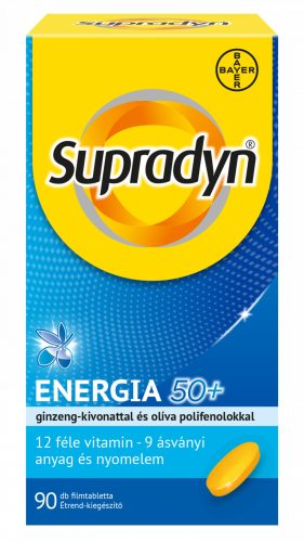 Supradyn Energia 50+ filmtabletta 90x