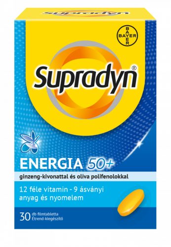 Supradyn Energia 50+ filmtabletta 30x