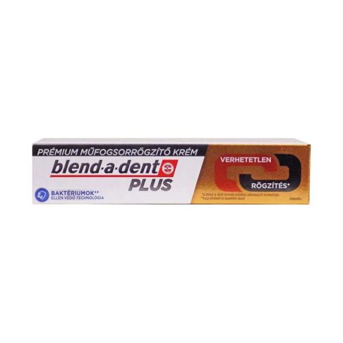 Blend-a-dent Plus Premium műfogsorrögzítő krém 40g