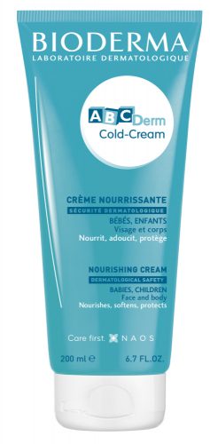 Bioderma ABCDerm Cold ápoló és védő krém 200ml
