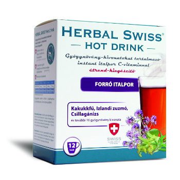 Herbal Swiss Hot Drink forró italpor 12x
