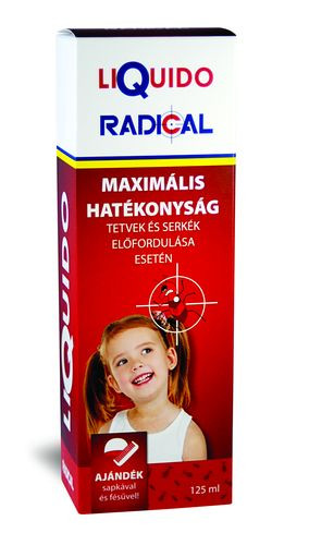 Liquido Radical tetű és serkeirtó sampon 125ml