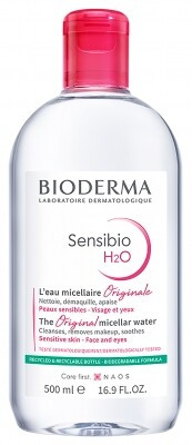 Bioderma Sensibio H2O arc- és sminklemosó micellás víz 500ml