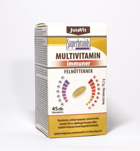 Jutavit Multivitamin Immuner felnőtteknek filmtabletta 45x