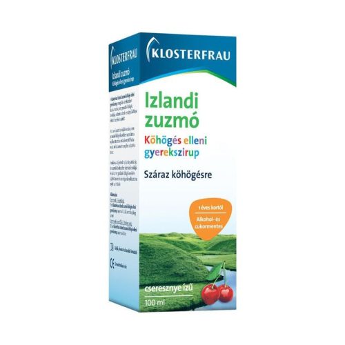 Klosterfrau Izlandi zuzmó köhögés elleni gyermek szirup 100ml