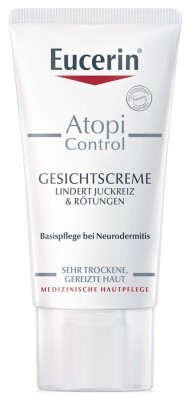 Eucerin AtopiControl 12% Omega zsírsavas arckrém 50ml