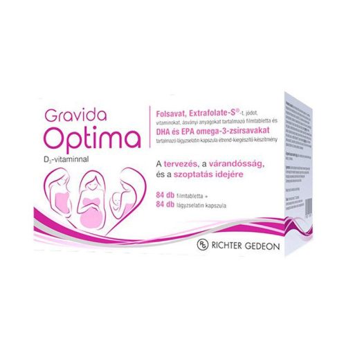 Gravida Optima filmtabletta + kapszula 2x84