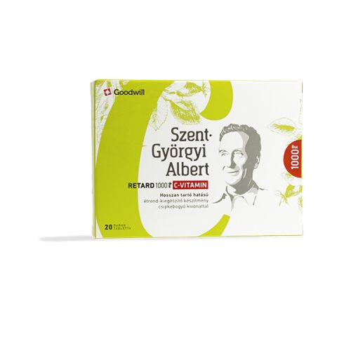 Szent-Györgyi Albert C-vitamin 1000mg retard tabletta 20x