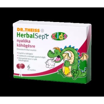 Dr Theiss Herbalsept Kids nyalóka köhögésre 6x