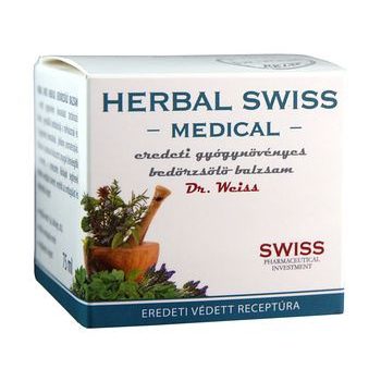   Herbal Swiss Medical gyógynövényes mellkas bedörzsölő balzsam 75ml