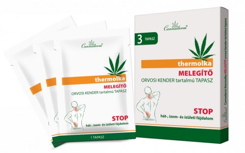 Cannaderm Thermolka tapasz 3x