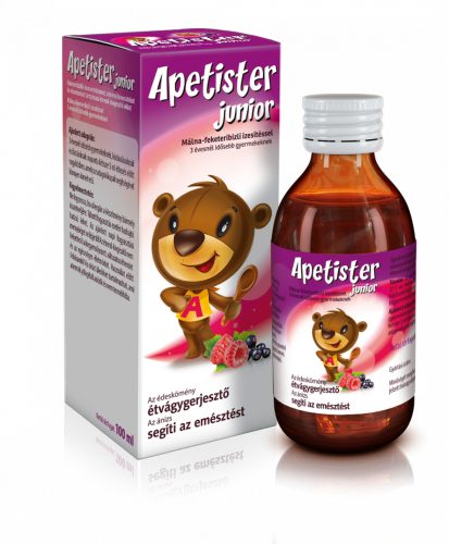 Apetister Junior oldat málna feketeribizli 100ml
