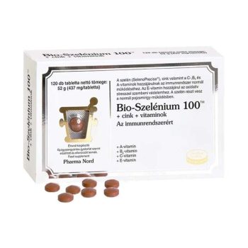 Bio-Szelénium 100 +cink +vitaminok tabletta 120x