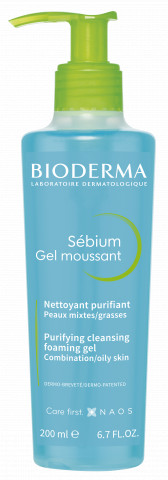 Bioderma Sebium Moussant habzó gél 200ml