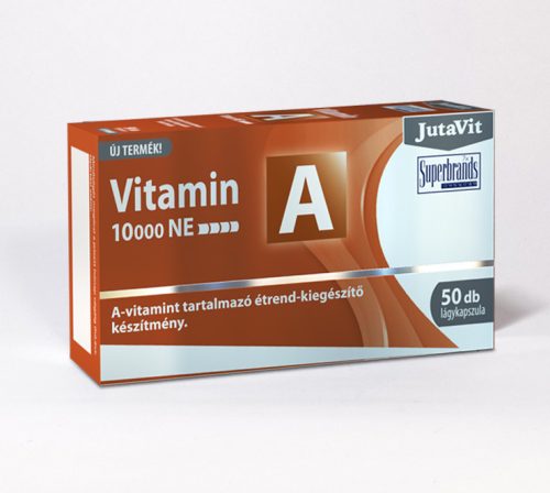 Jutavit A-vitamin 10000NE lágykapszula 50x