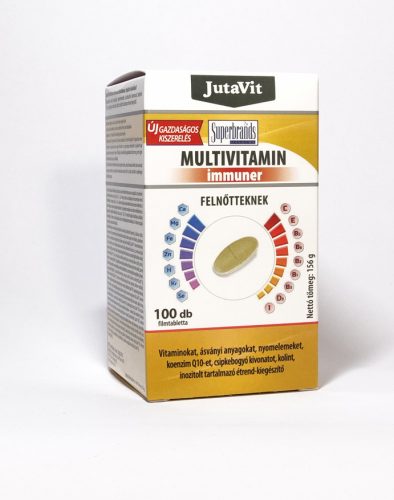 Jutavit Multivitamin Immuner felnőtteknek filmtabletta 100x