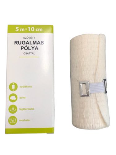 Rugalmas pólya fásli 5m x 10cm