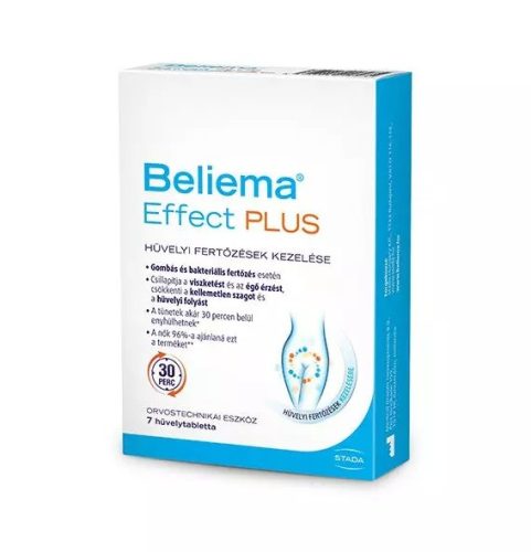 Beliema Effect Plus hüvelytabletta 7x