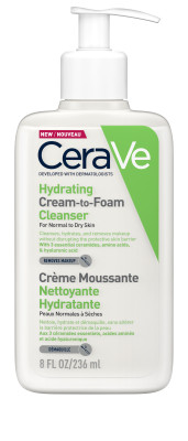 Cerave Habzó krémtisztító 236ml