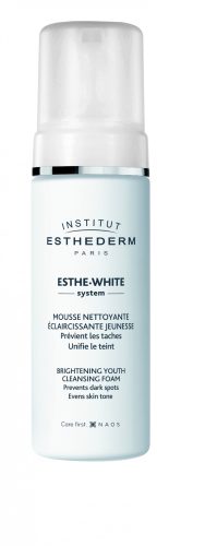 Institut Esthederm Esthe White bőrvilágosító és pigmentfolt halványító tisztító hab 150ml
