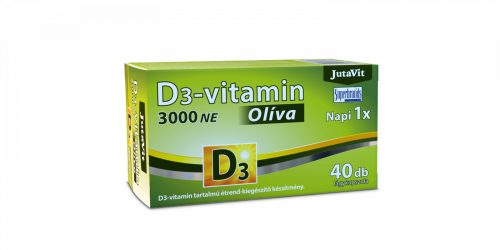 Jutavit D3-vitamin 3000NE Oliva lágykapszula 40x