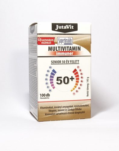 Jutavit Multivitamin Immuner Senior 50+ filmtabletta 100x
