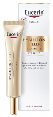 Eucerin Hyaluron-Filler + Elasticity bőrtömörséget regeneráló szemránckrém SPF20 15ml