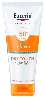 Eucerin Sun Oil Control Dry Touch napozó gél-krém SPF50+ 200ml