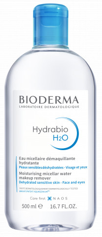 Bioderma Hydrabio H2O arc- és sminklemosó micellás víz 500ml