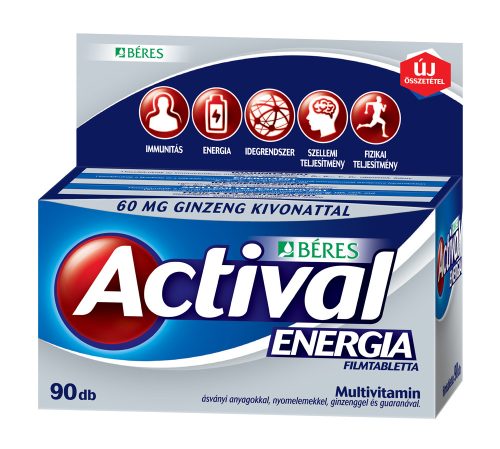 Béres Actival Energia filmtabletta 90x