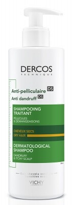 Vichy Dercos Korpa elleni sampon száraz hajra 390ml