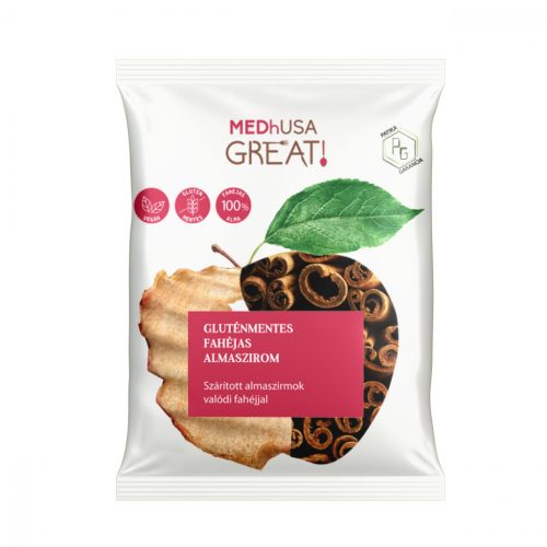 Medhusa Great Gluténmentes fahéjas almaszirom 25g Lejárat: 2025.05.21.