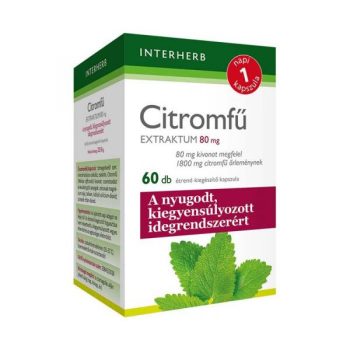Interherb Napi 1 Citromfű extraktum kapszula 60x