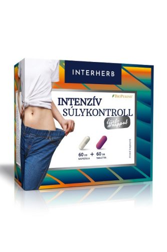 Interherb Intenzív Súlykontroll éjjel nappal 60 kapszula + 60 tabletta