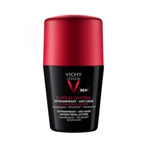 Vichy Homme Clinical Control izzadásgátló golyós dezodor férfi 96h 50ml