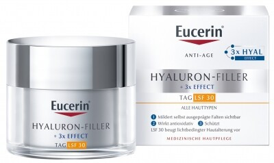 Eucerin Hyaluron-Filler ráncfeltöltő nappali arckrém SPF30 50ml