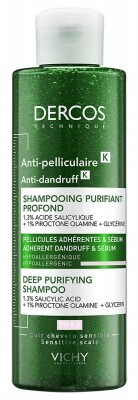 Vichy Dercos K Hámlasztó hatású korpa elleni sampon 250ml