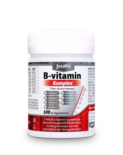 Jutavit B-vitamin komplex lágykapszula 100x