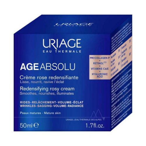 Uriage Age Absolu bőrtömörséget fokozó ránctalanító arckrém 50ml