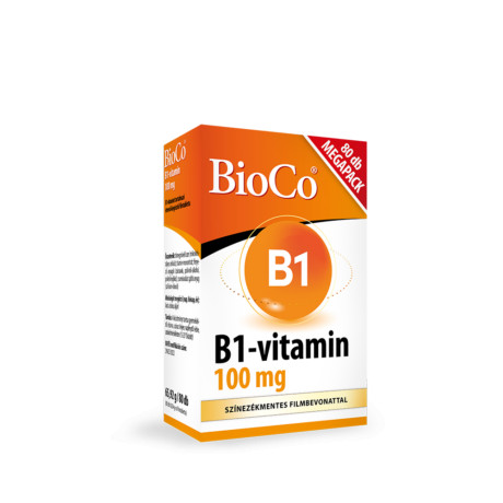 Bioco B1-vitamin 100mg filmtabletta 80x