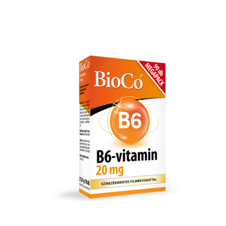 Bioco B6-vitamin 20mg filmtabletta 90x